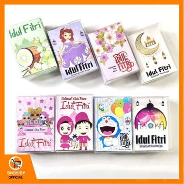 50/100pcs Amplop Lebaran Idul Fitri THR Karakter Angpao Lucu Mini Anak 100pcs