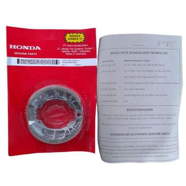 Kampas rem belakang tromol supra x supra fit kharisma 43125-KPH-930
