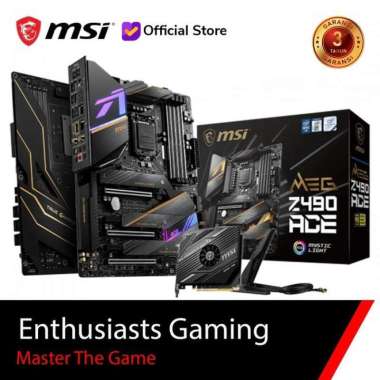 MSI MEG Z490 ACE Motherboard ATX LGA 1200 Intel Z490 DDR4