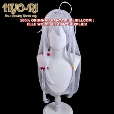 READY STOCK - RAMBUT PALSU COSPLAY FULL WIG ELAINA ANIME WANDERING WITCH : THE JOURNEY OF ELAINA MAJ