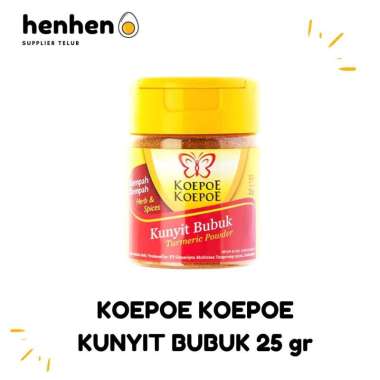 KOEPOE KOEPOE KUNYIT BUBUK 25 GRAM