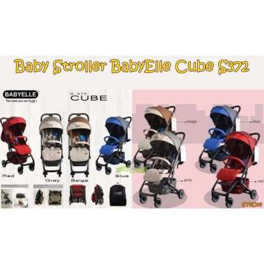 STRO04 BABY STROLLER BABYELLE CUBE S372