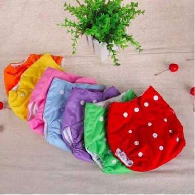 Cloudi popok kain bayi berkancing plus insert tebal 4 layers Insert 4 Layer