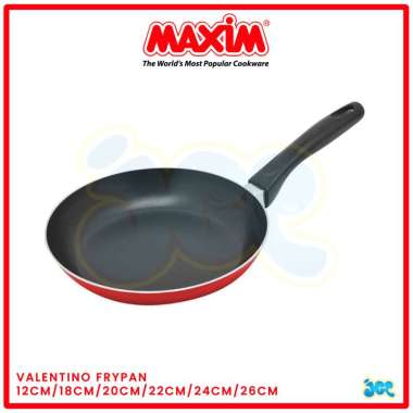 Jagemart - Maxim Valentino Frypan // Teflon Penggorengan Wajan Anti Lengket Non-Stick Maxim 20 CM