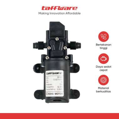 Taffware Good Pump Pompa Air Elektrik High Pressure 12V 72W 130PSI