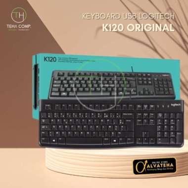 Keyboard USB LOGITECH K120 Keyboard Komputer Keyboard Laptop