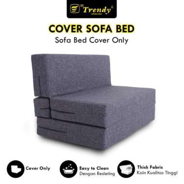 Trendy Paradiso Sofa Bed Premium Cover (Cover Only) 120 x 200 Ivory 20cm