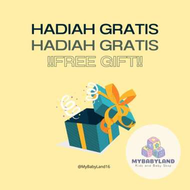 HADIAH GRATIS BAGI CUSTOMER MYBABYLAND | TIDAK DIJUAL TERPISAH | FREE GIFT SETIAP PEMBELIAN DI MYBAB