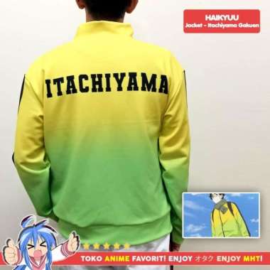 Jaket Anime Full Print Haikyuu Itachiyama Gakuen- Sakusa - myhobbytown XS