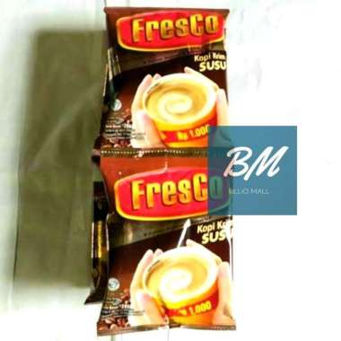 Kopi Fresco Susu Renceng 12 Sachet / Kopi Fresco Susu Krim 1 Renceng
