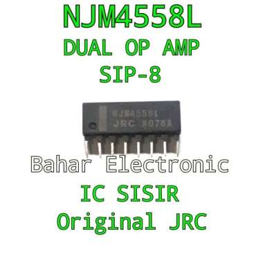 IC 4558 NJM4558L SISIR SIP-8 Original JRC