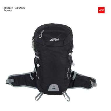 Tas Ransel Daypack Arei Rei Aeon 30L Include Cover Bag Hitam