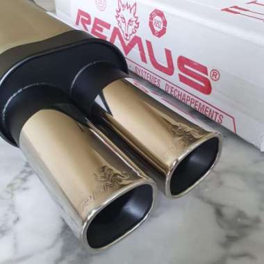 Muffler Remus Square 2 holes