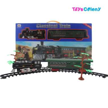 MAINAN ANAK KERETA KLASIK KERETA EXPRESS KERETA API TRACK SET
