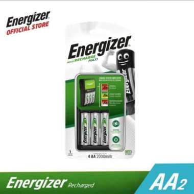 baterai charger baterai energizer maxi aa 2000mah 4pcs Multicolor