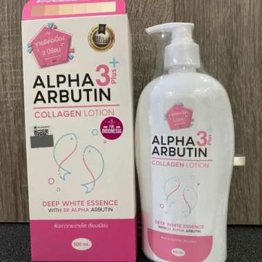 Alpha Arbutin 3 Plus Collagen Whitening Lotion Bpom
