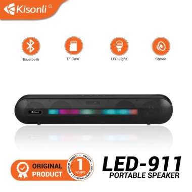 Speaker Bluetooth RGB Lighting LED-911 Mini Super Bass Portable