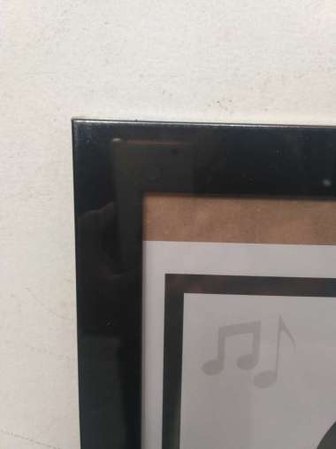 Bingkai Foto Frame Pigura 35x50 full Hitam dan Putih HItam