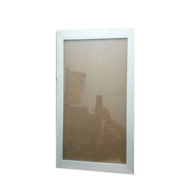 Bingkai Foto Frame Pigura 35x50 full Hitam dan Putih Putih