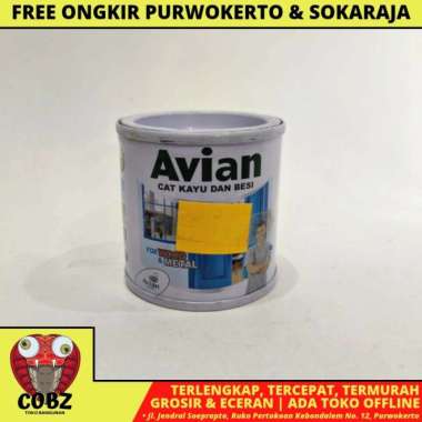 100 CC / AVIAN CAT KAYU BESI BROWN MAS PER KALENG