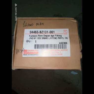 Kampas Rem Depan Brake Pad Grand Max Luxio