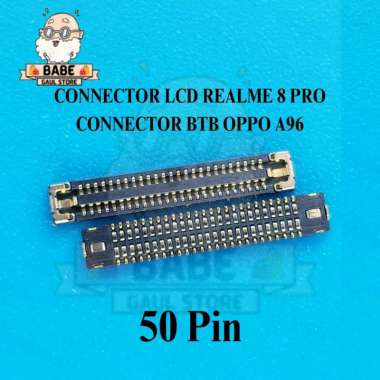KONEKTOR LCD REALME 8 PRO SOCKET CONNECTOR ORIGINAL