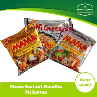 Mama Instant Noodles Mie Instant Halal Thailand Mie Goreng