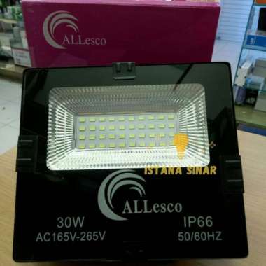 Allesco lampu sorot led 30 watt 30watt led tembak 30 watt outdoor Putih