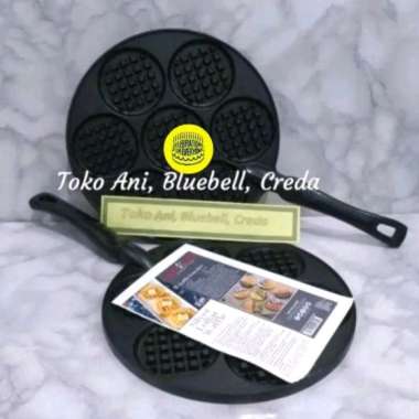 Nordic Ware Pancake Pan Silver Dollar Waffle 0.7.5 cm ,7 Cav ( 079-01930 )