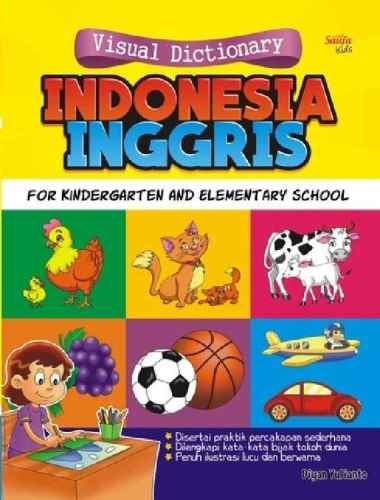 buku Visual Dictionary Indonesia Inggris saufa asli