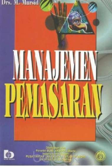 Manajemen Pemasaran - M Mursid