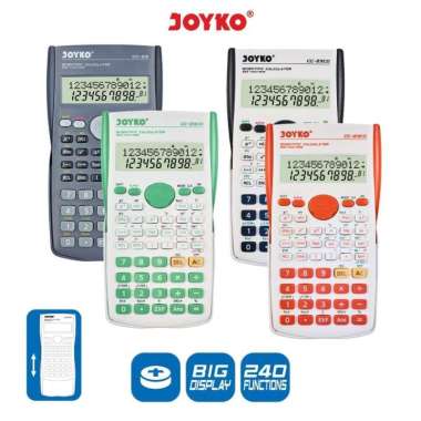 Kalkulator Ilmiah Joyko CC-23 CO Calculator Scientific 240 Functions