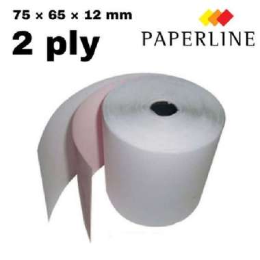 Kertas Kasir / Struk / Paper Roll 75x65 2 ply Paperline
