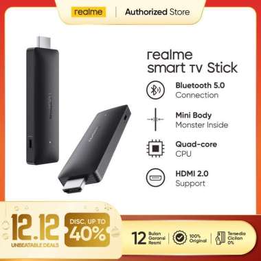Realme Smart TV Stick | Android TV | Chromecast Built In Garansi Resmi 100% Original