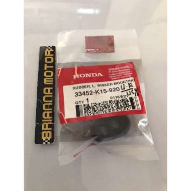 RUBBER KARET SEIN KIRI CB150R LED NEW CB150R K45 ORI HONDA 33452 K15 920
