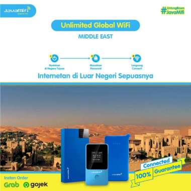 JavaMifi Global Wifi Middle East Unlimited | Sewa Wifi Middle East Plus 3 Hari