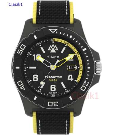 Jam Tangan Pria TIMEX TW2V66200 Expedition North Solar – Yellow