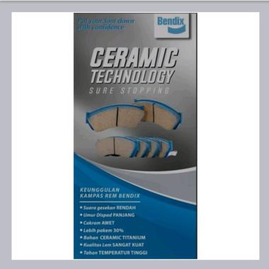 Kampas rem depan Bendix DB1286 for Jazz