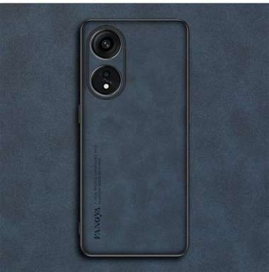 Premium Nappa Leather Case Oppo Reno8 T | Reno 8T Reno 8T 4G Blue