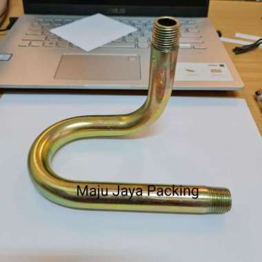 Pipa Siphon Besi Type U Drat 3/8" inch / Syphon U Pressure Gauge