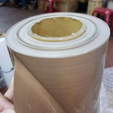 PTFE Glass fabric cloth 0.35mm / Kain teflon meteran-tanpa lem