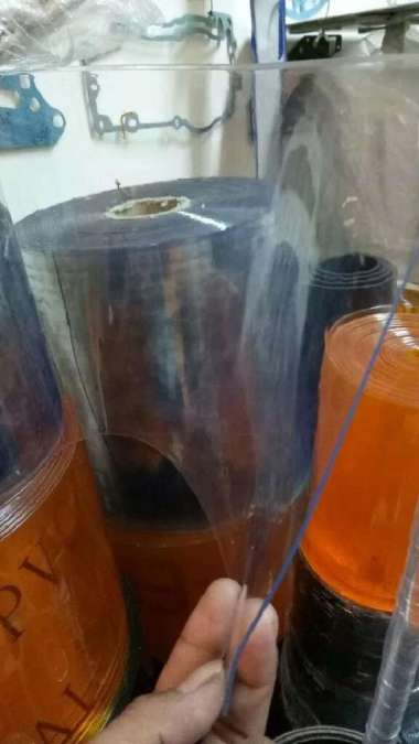 TIRAI PVC CURTAIN CLEAR METERAN