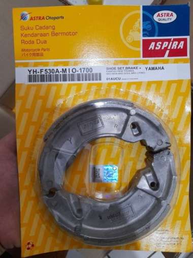 Kampas Rem Belakang Aspira Mio J, Mio Z, Mio M3, Fino, Soul Pirodo