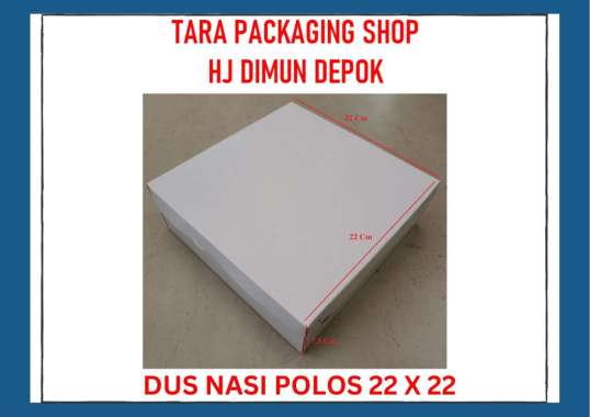 DUS SNACK POLOS 22 X 22 CM
