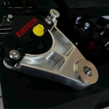 Kaliper Cakram Belakang Set Breket Kaliper Accossato 2 Piston Kawasaki Ninja R