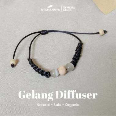 Nyamannya - Gelang Diffuser Aromaterapi Batu Alam Cat Eye Hanam Series