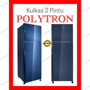 Kulkas POLYTRON 2 pintu PRM23QB