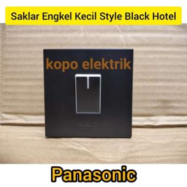 Panasonic Saklar Engkel Kecil Style Black Hotel Tanam Inbow