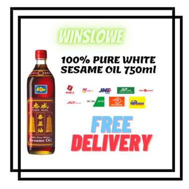 Minyak Wijen Pagoda Chee Seng 750ml Pure White Sesame oil