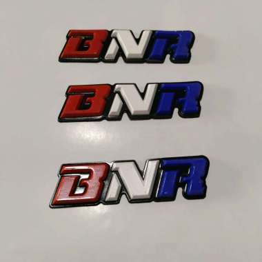 Plat logo bnr karet sangkar murai satu set toga piece original bnr